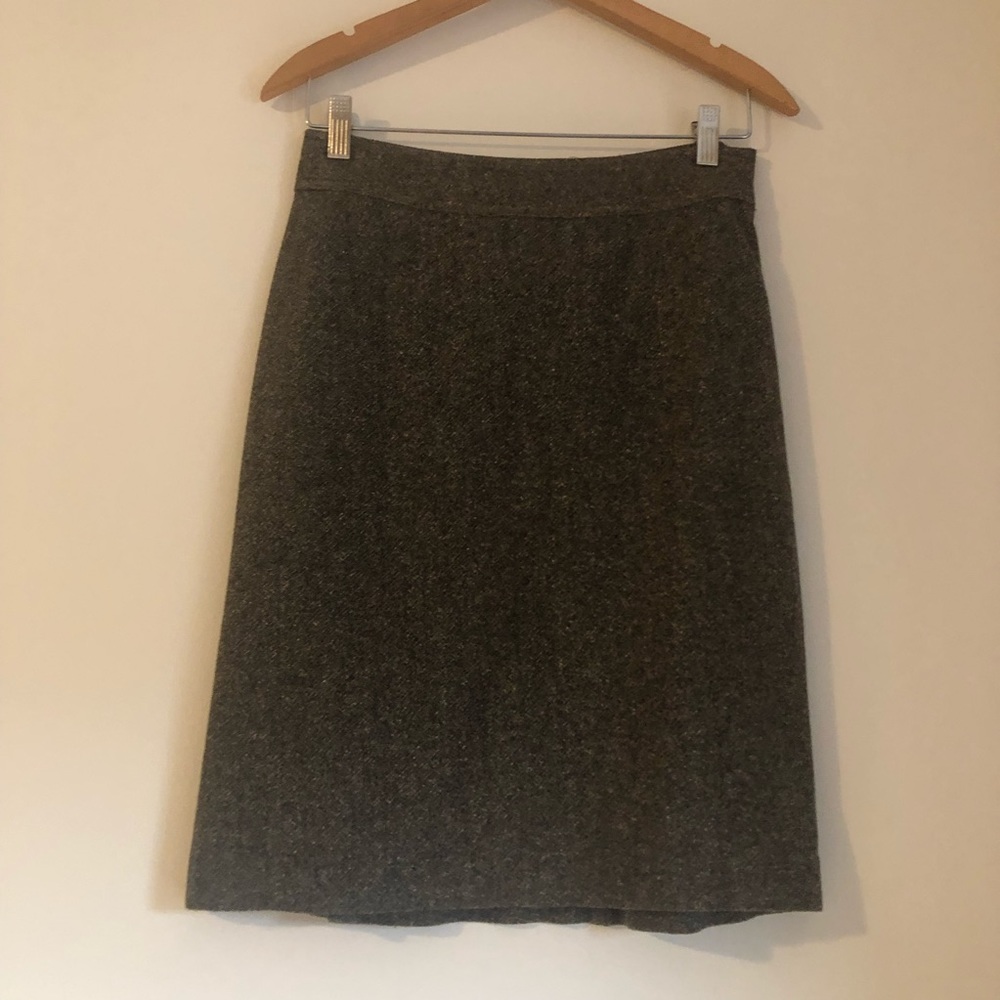Tweed brown gap skirt